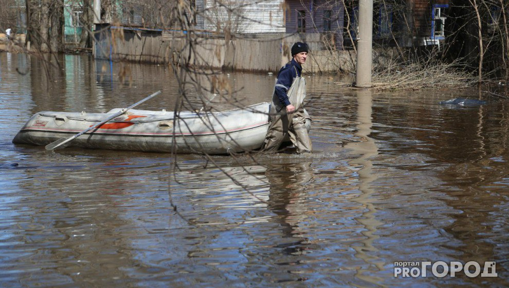 В Кировской области ввели режим чрезвычайной ситуации из-за паводка