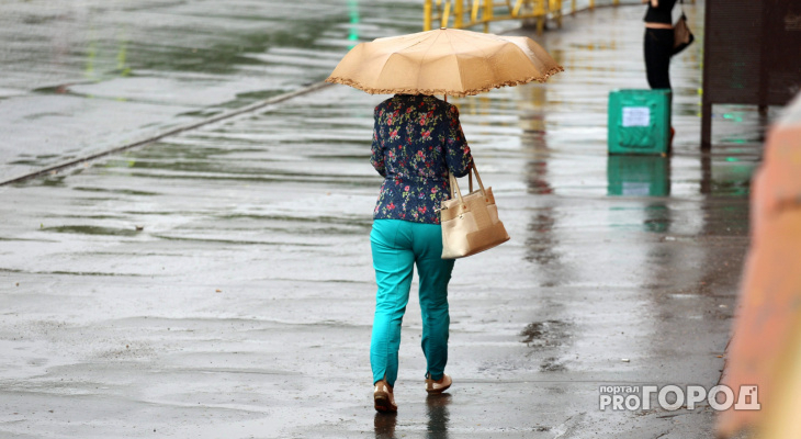 МЧС предупреждает о сильных дождях и граде  в Кировской области