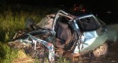 В Кировской области столкнулись "десятка" и КамАЗ: водитель легковушки погиб