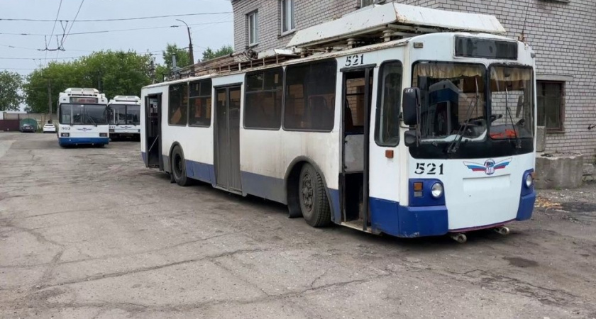 Кировские троллейбусы проходят капитальный ремонт