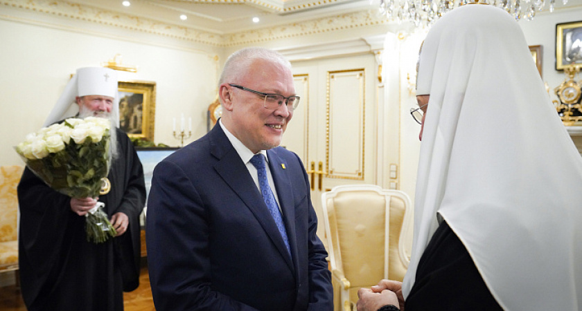 В Москве прошла встреча Патриарха всея Руси и кировского губернатора Александра Соколова