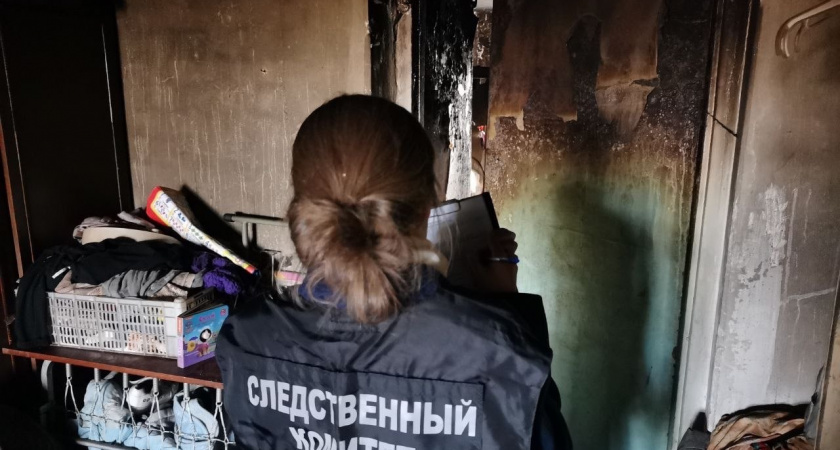 В Кировской области на месте пожара нашли обгоревший труп мужчины