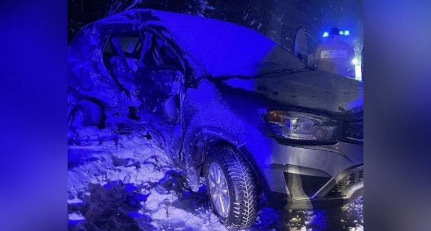 В Кирово-Чепецком районе произошло смертельное ДТП с участием трех автомобилей