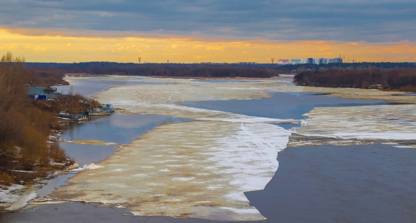Лед тронулся: на южных реках Кировской области начался ледоход