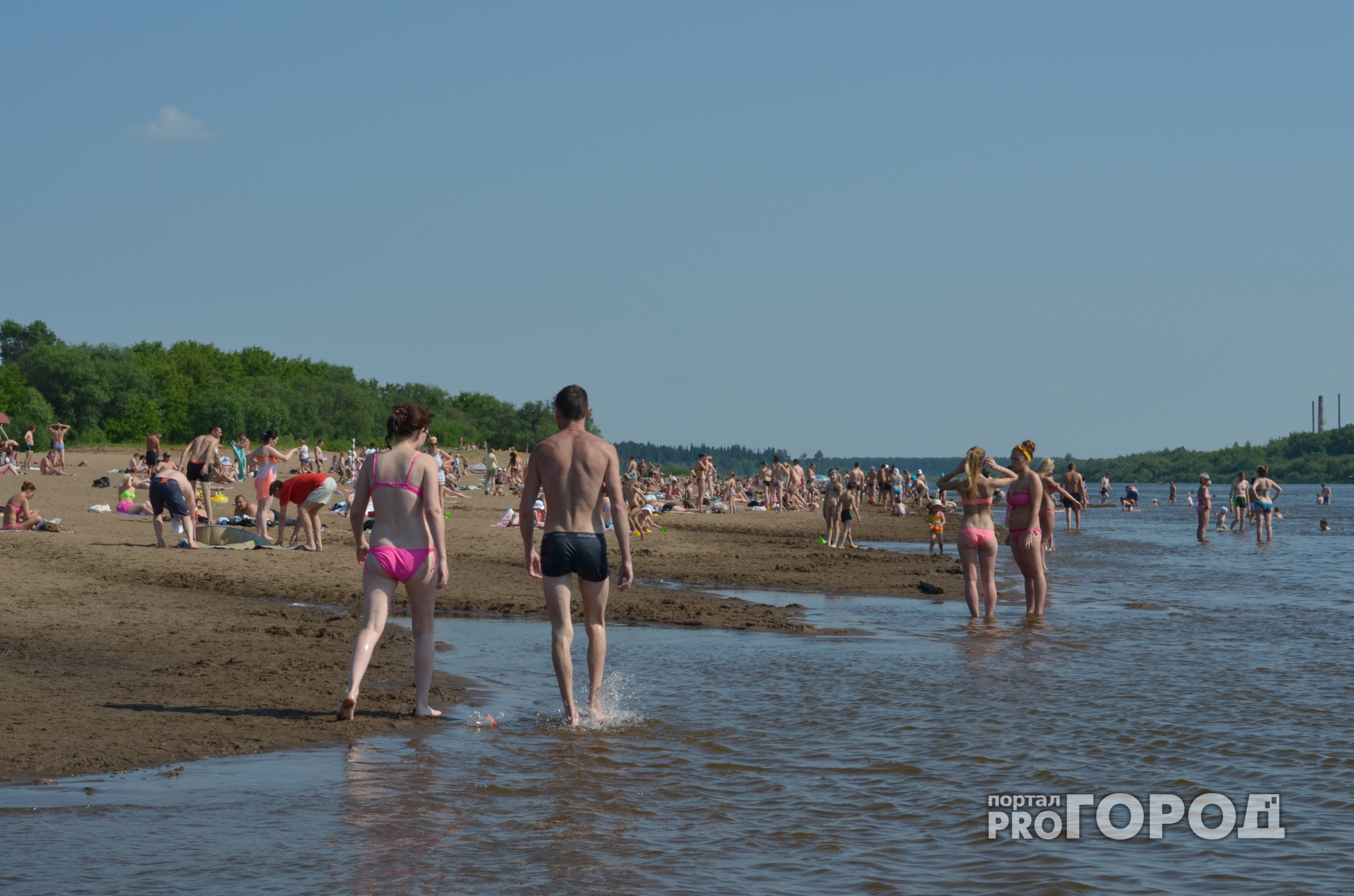 В Кировской области летом откроются 22 официальных пляжа