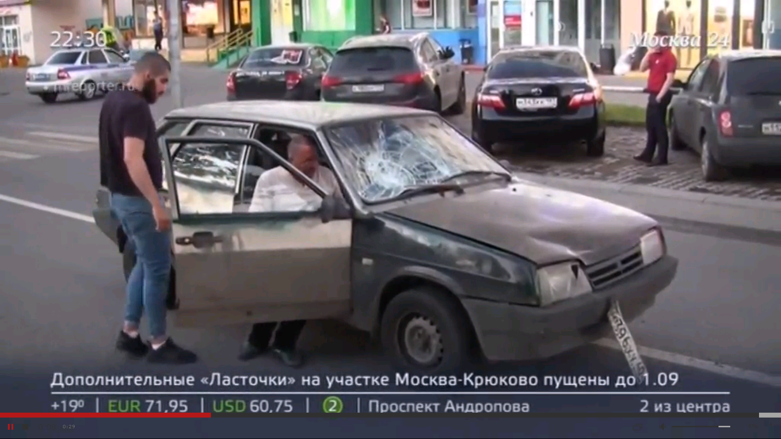 В Москве на зебре сбили кировчанку: девушка получила тяжелые травмы