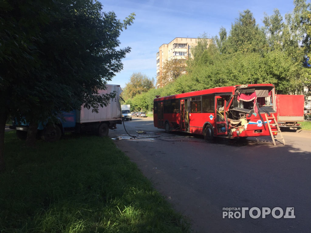 Водитель автобуса рассказал, как спровоцировал аварию на улице Калинина