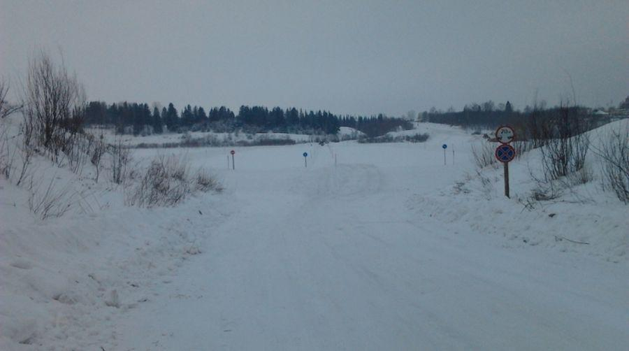 18 января в Кировской области заработала первая автомобильная переправа