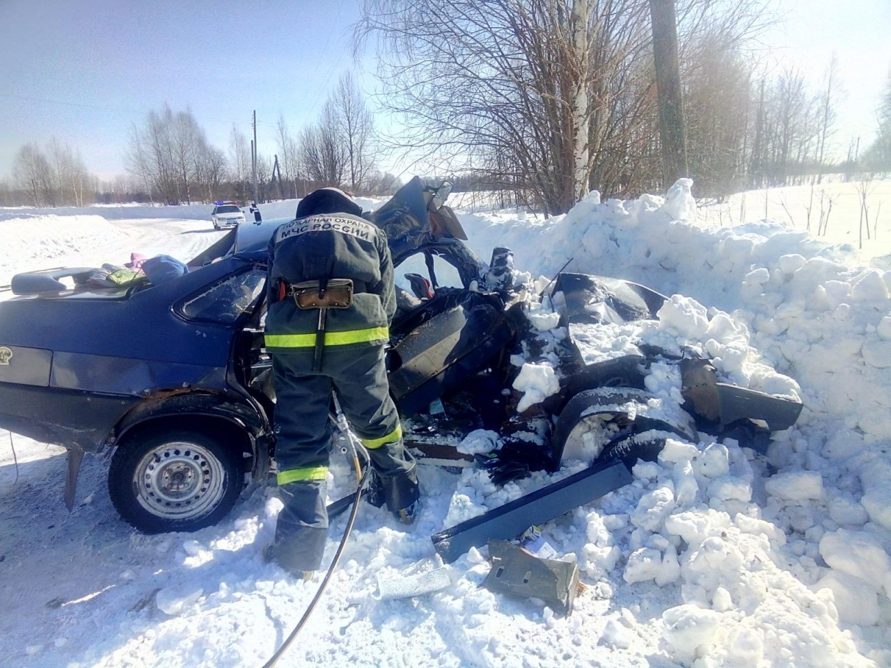 На трассе в Слободском районе в ДТП погибла женщина-водитель