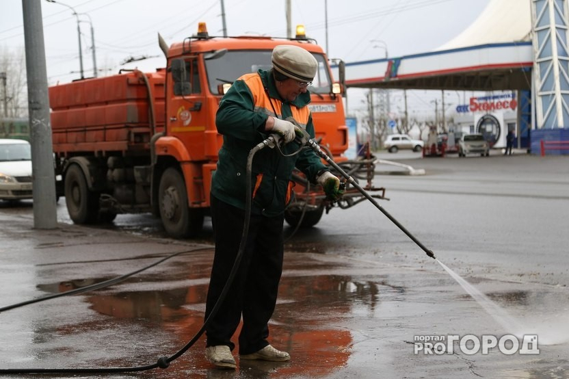 В Кирове проведут влажную уборку улиц