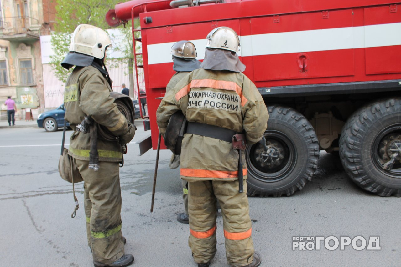 В Кирове произошел пожар на рынке