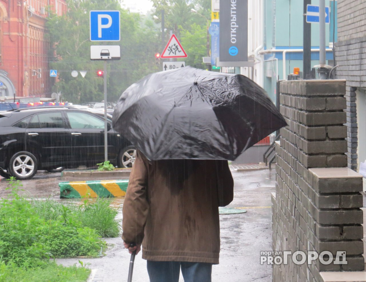 МЧС предупреждает о ливнях и сильном ветре в Кировской области