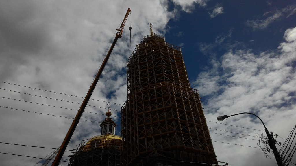 Кировчанин пожертвовал 2,5 миллиона рублей на новый шпиль для Спасского собора