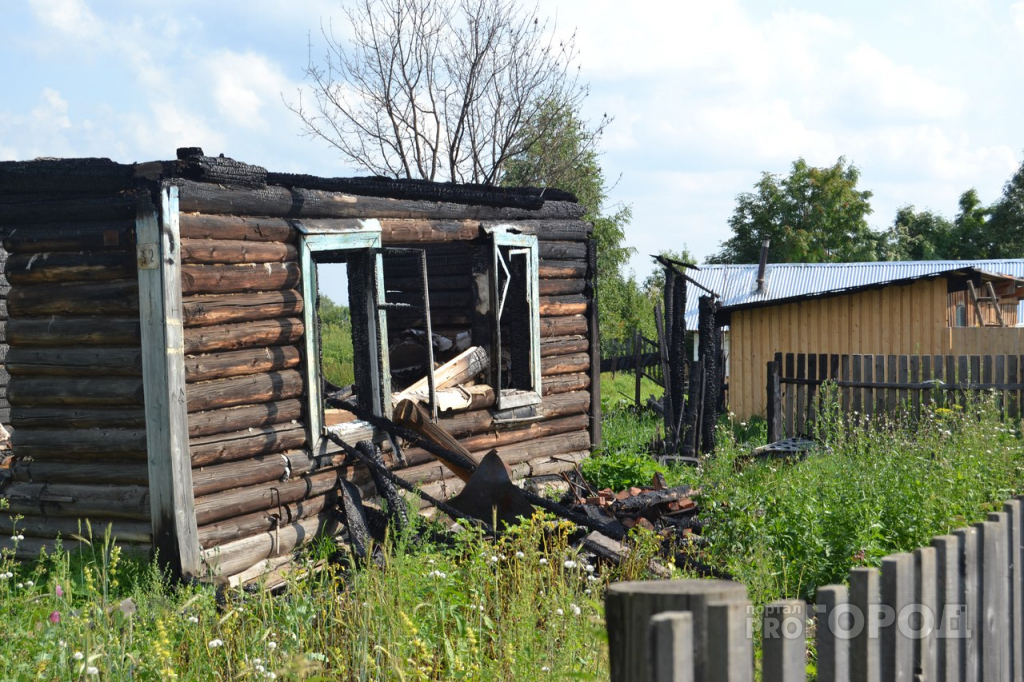 Пока 14-летняя пироманка в спецучреждении, в Омутнинске продолжают гореть дома