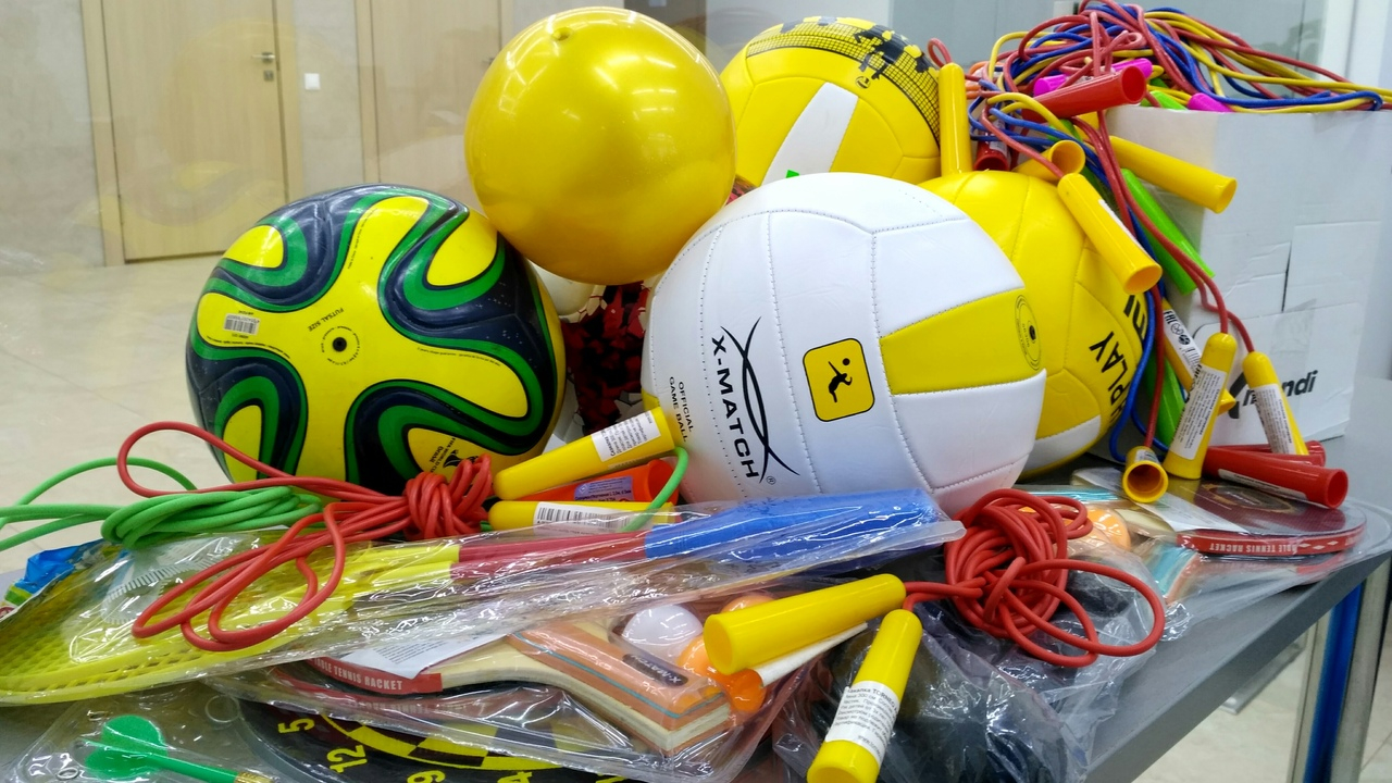 Жители Кирова собрали спортивный инвентарь  для детского дома