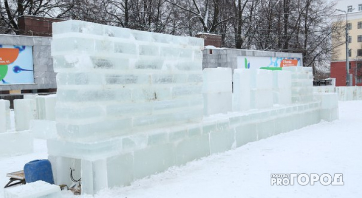 Лед для городка на Театральной площади могут привезти из Йошкар-Олы