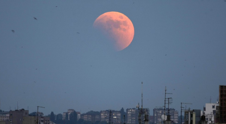 Кировчане смогут увидеть полное затмение Луны, которое повторится лишь через 6 лет