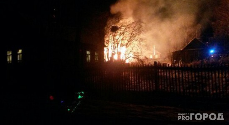 В Кировской области при пожаре погиб мужчина