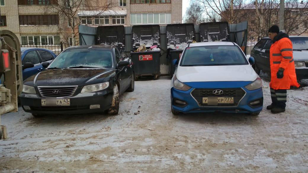 В Кирове стало меньше  "мастеров парковки"