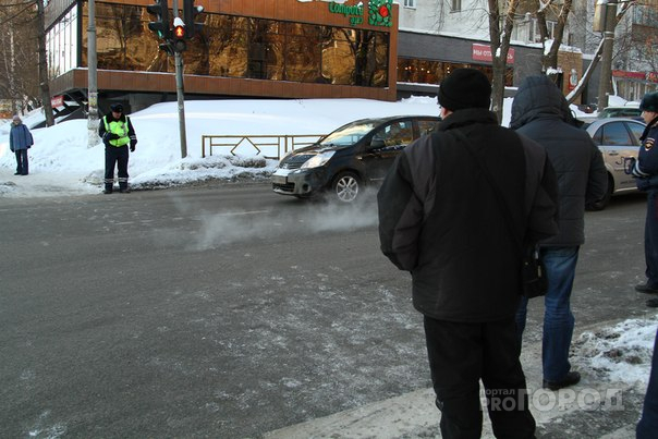 В центре Кирова неизвестный водитель сбил подростка и скрылся