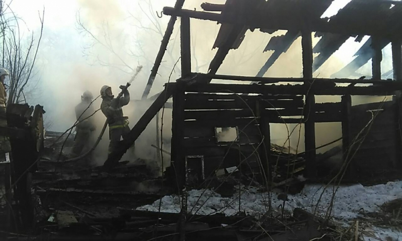 В МЧС назвали причину пожара на улице Московской