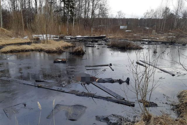 В Кировской области в яме с мазутом утонул мужчина