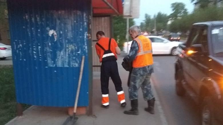 В Кирове уничтожили 300 килограммов незаконных объявлений
