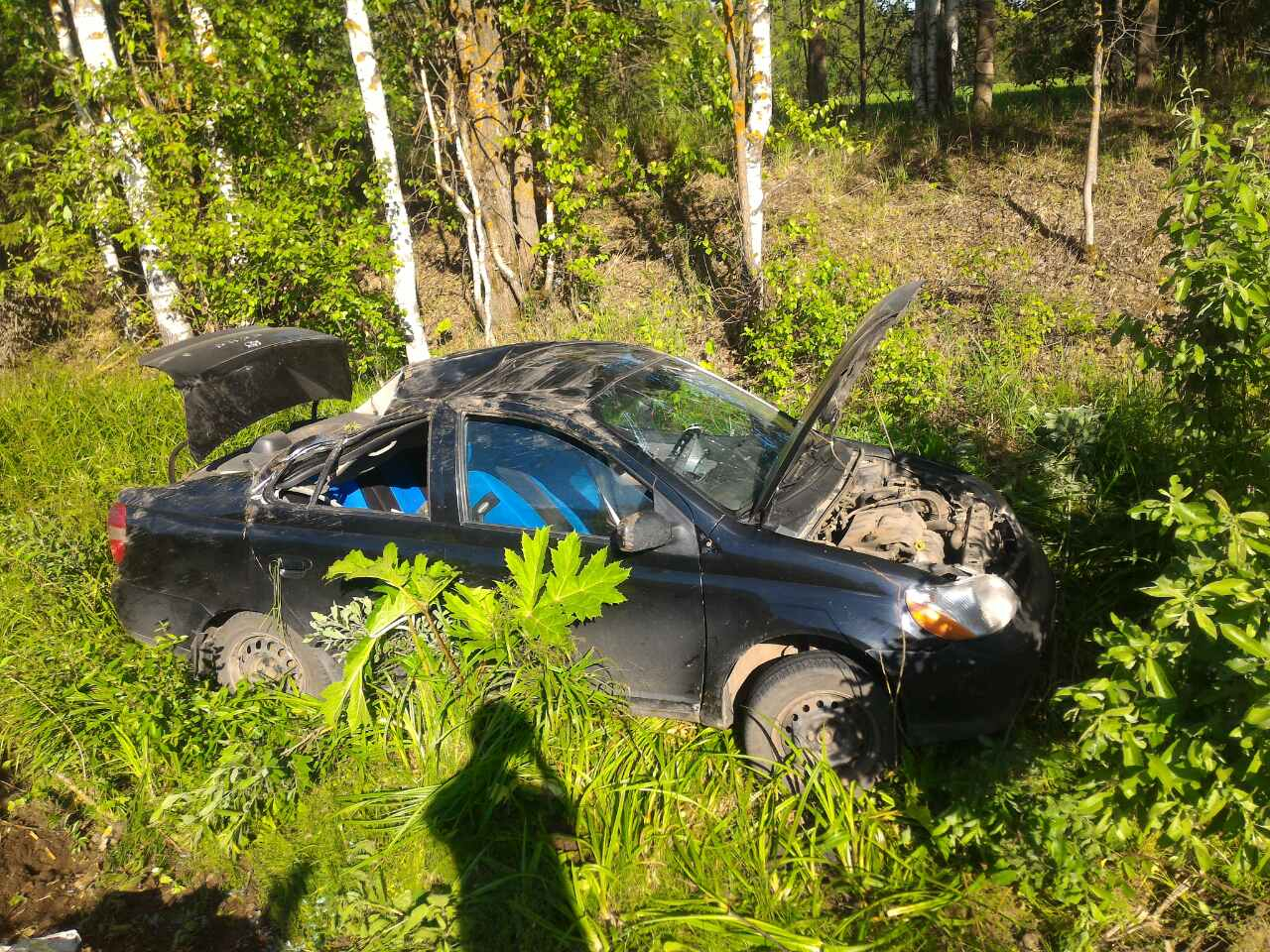 В Кировской области Land Rover спровоцировал серьезное ДТП и уехал