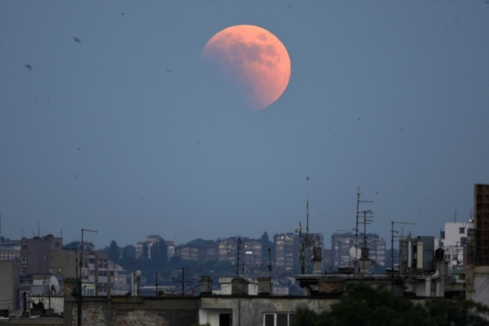 В середине июля в Кировской области можно будет наблюдать лунное затмение