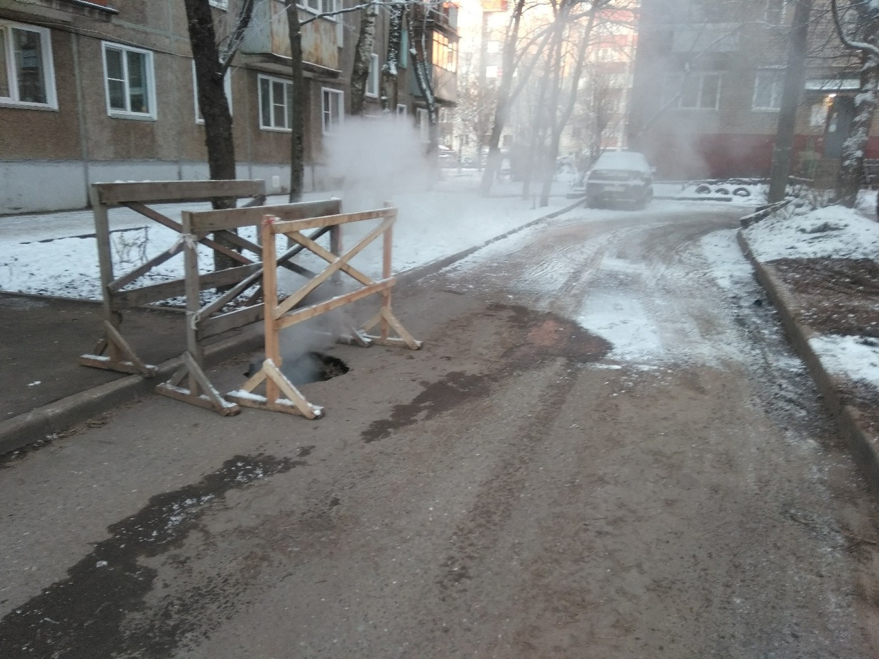 Жители 15 домов в Кирове в мороз остались без отопления