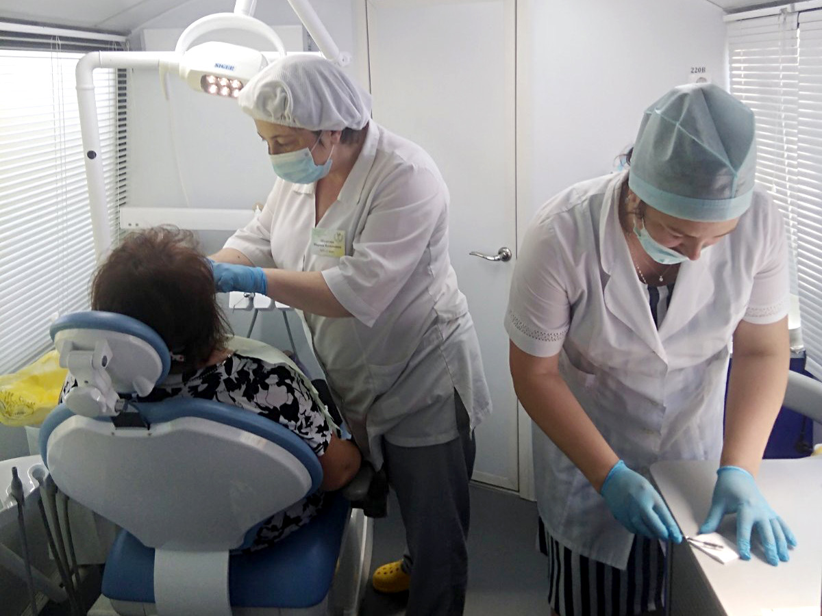 В Кировской области работает мобильная стоматологическая установка