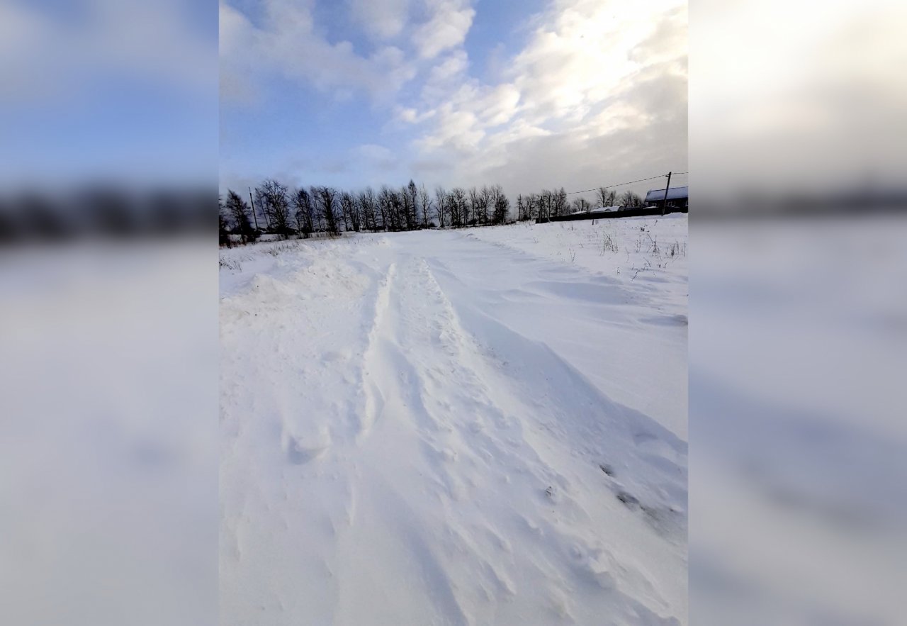 После поста многодетного отца улицу в Кирове оперативно очистили от снега
