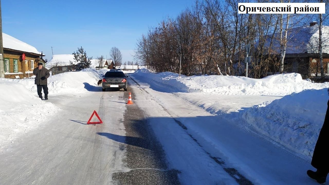 В Кировской области водитель иномарки сбил 88-летнего мужчину