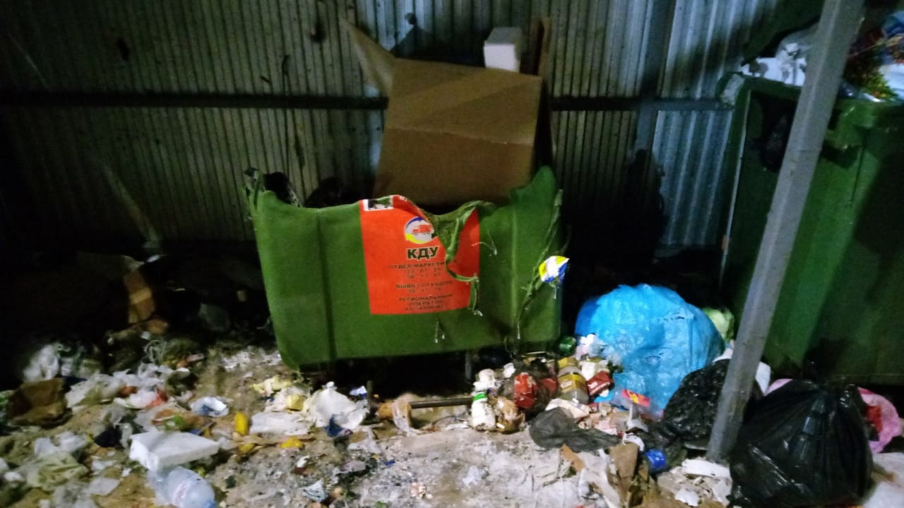 За месяц в Кирове сломали 93 контейнера