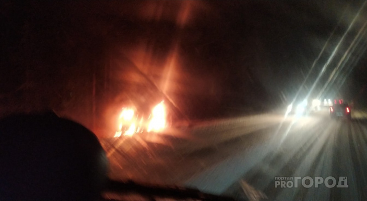 Машина полностью выгорела: в Кировской области раскрыли угон и поджог авто