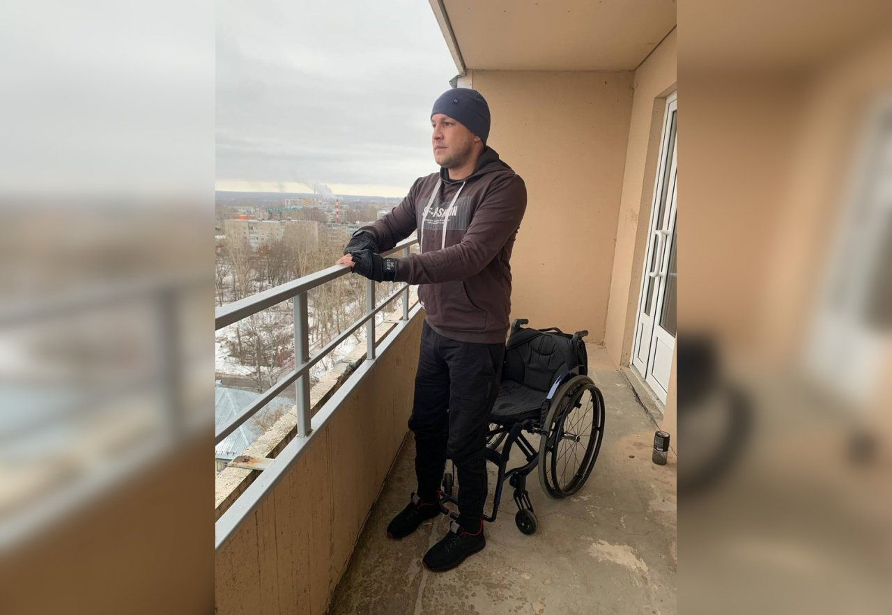 "В инвалидном кресле я оказался из-за роковой случайности": промышленный альпинист из Кирова о своей трагедии