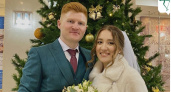 Известно, сколько пар поженились в кировском Дворце бракосочетания в первый день зимы