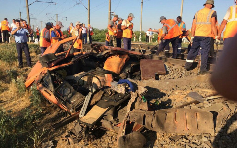 Житель Кировской области стал свидетелем страшной аварии: столкнулись поезд и КамАЗ