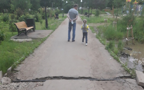 Кочуровский парк спасли от затопления из-за нового фонтана