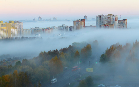 Туман в Кирове: 6 впечатляющих фото природного явления