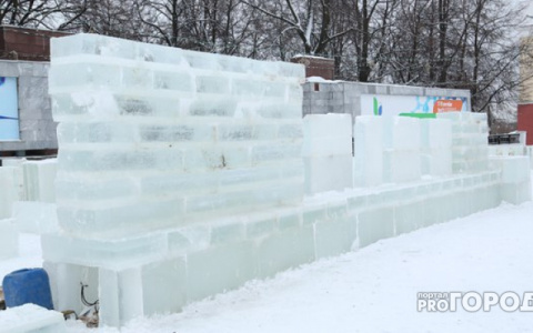 Лед для городка на Театральной площади могут привезти из Йошкар-Олы