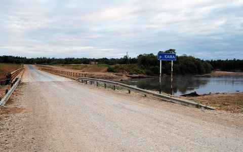 Мост на границе Кировской области и Пермского края восстановят в 2019 году