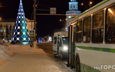 Стало известно, как будут ездить автобусы в новогоднюю ночь