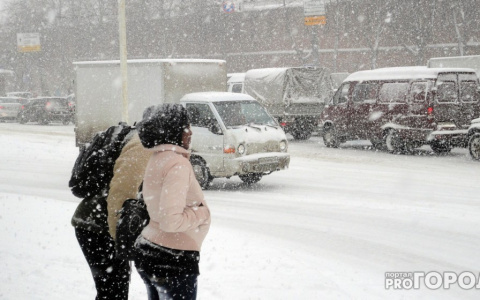 Синоптики предупреждают о том, что на Киров вновь надвигаются снегопады