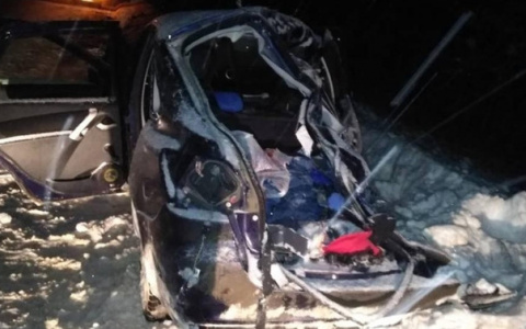 В Кировской области влобовую столкнулись грузовик и легковушка: погиб 4-летний ребенок