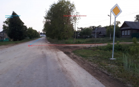 В Кировской области полицейский сбил "пьяного" мальчика