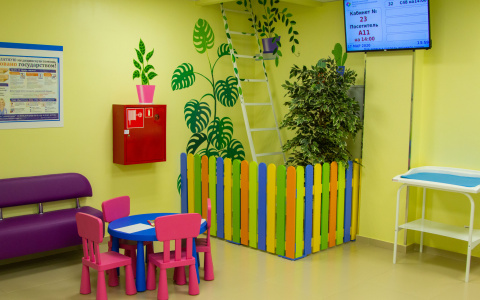 В детской поликлинике на проспекте Строителей завершилась реконструкция