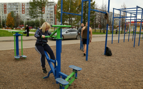 В Кирове в 10 дворах установят спортивное оборудование